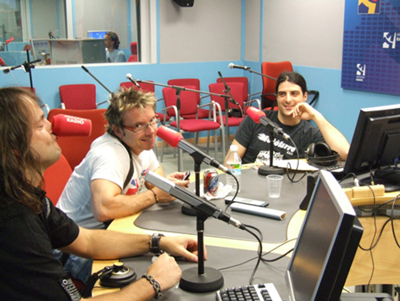 Tako durante su visita a nuestro programa